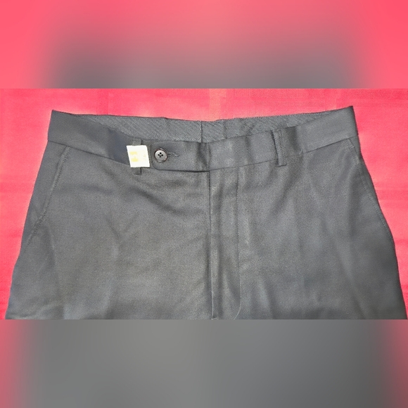 Perry Ellis Black 2 Piece Suit 38R - Picture 3 of 8